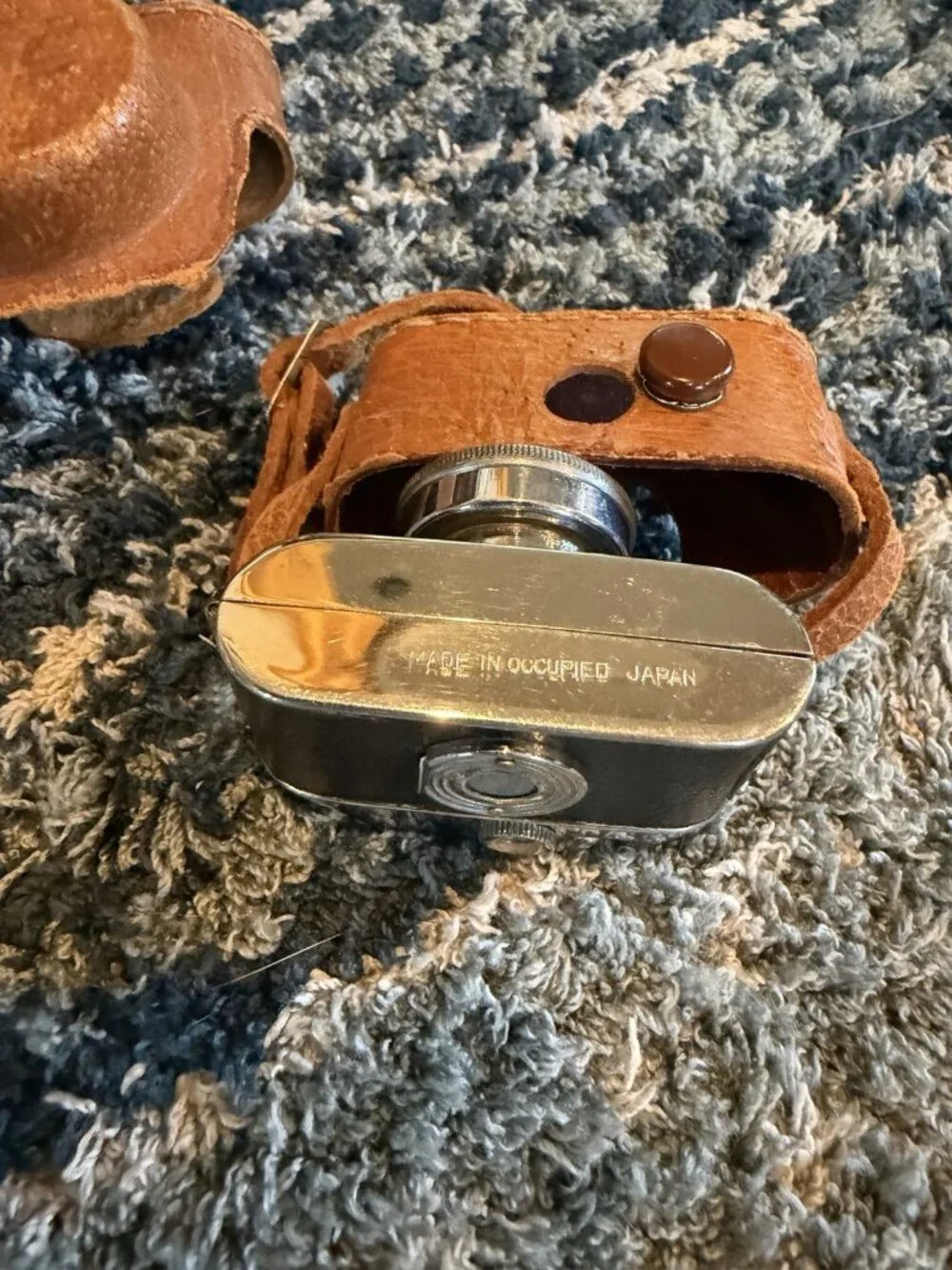 VTG Toko P.W. 4.5 Mighty Mini Spy Camera + Original Leather Case Great Condition